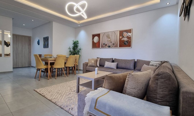 Martil Apartment | Martil - Luxury, Swimming pools, Beach 2min, Seaside residence closed
