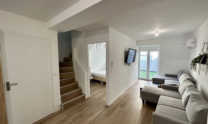 Centre Erlon Apartment | Mascate, Appartement Avec Extérieur en Hyper-centre de Reims