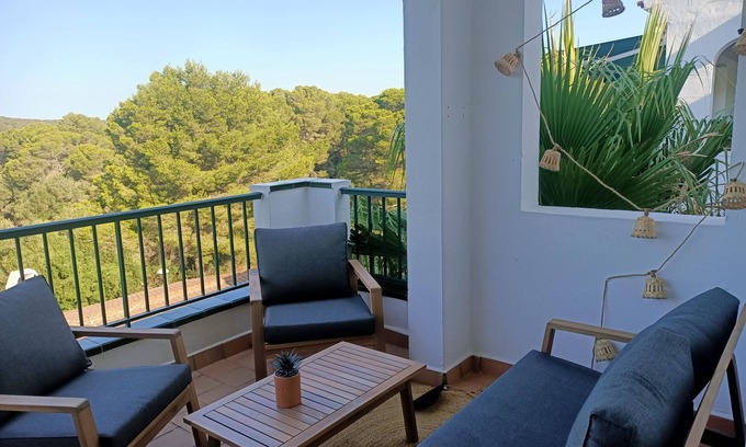 Son Parc Apartment | Menorca: Apartment with golf view