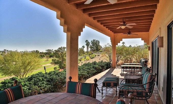 Borrego Springs House | Mesquite style villa on golf course with amazing desert and mountain views