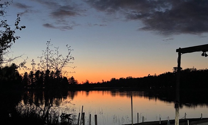 Lake Leelanau Cottage | Michele’s Landing, Charming cottage in amazing Lake Leelanau, on narrows w/dock
