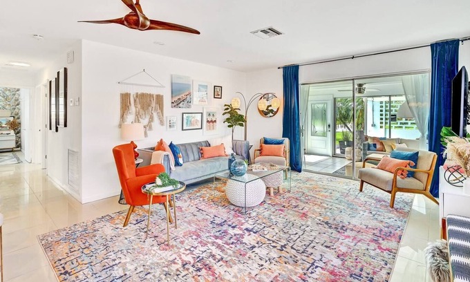 Coral Shores House | MidMod -BoHo Glam! Managed by BNR Vacation Rentals