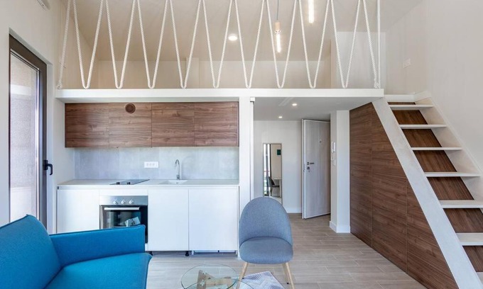 Mrcevac Apartment | Mini Condos® 13 D1 - Modern Studio with mezzanine