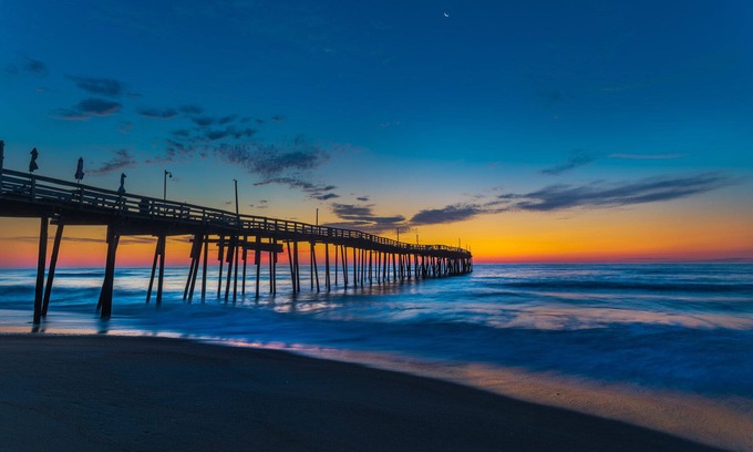 Salvo House | Minutes from the Beach! Oceanview, Dog Friendly House with Pool and Hot Tub