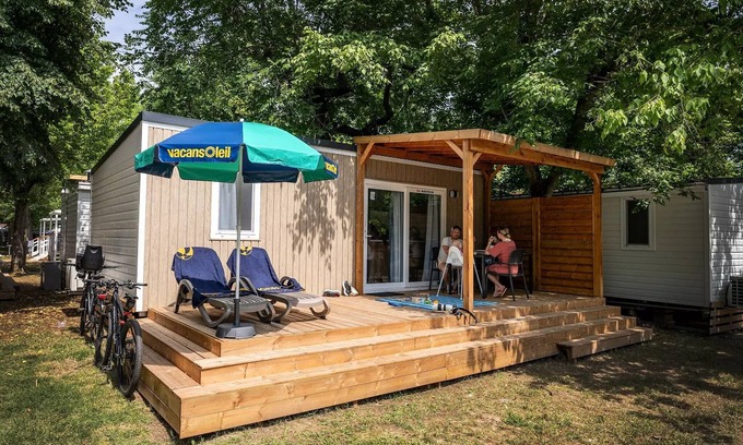 Saarburg House | Mobile-home | Comfort | 3 Bedrooms | 6 sleeps | Raised terrace | A/C