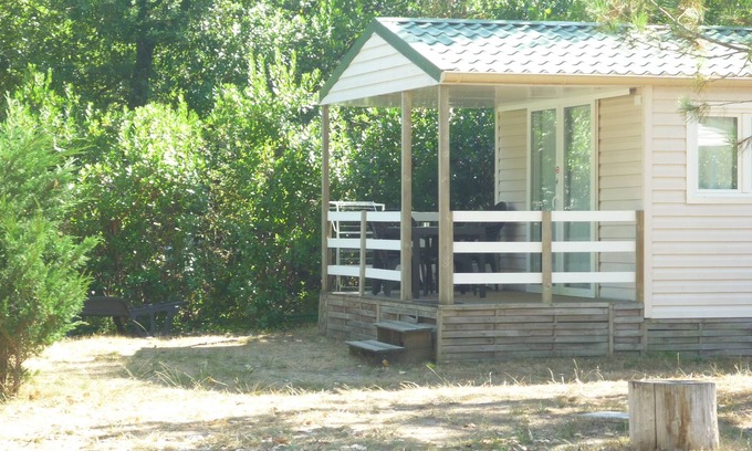 Carcans House | Mobile home near the lake and the ocean in a small family campsite