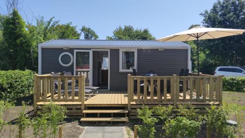 Lauwersoog Apartment | MOBILHEIM HERZ LAUWERSOOG - Chalet Robbengat