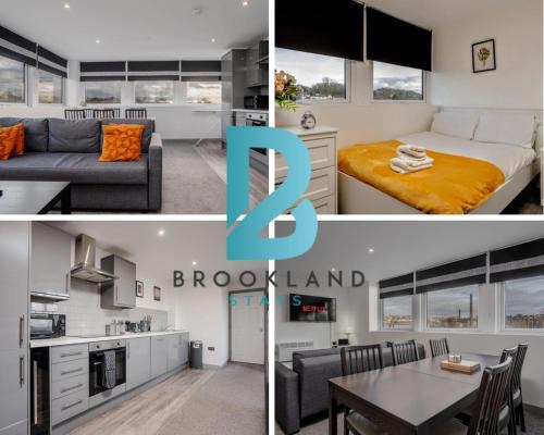 Yeadon Apartment | Modern 2-Bed Flat in Leeds by Brookland Stays Serviced Short Lets with Free WiFi