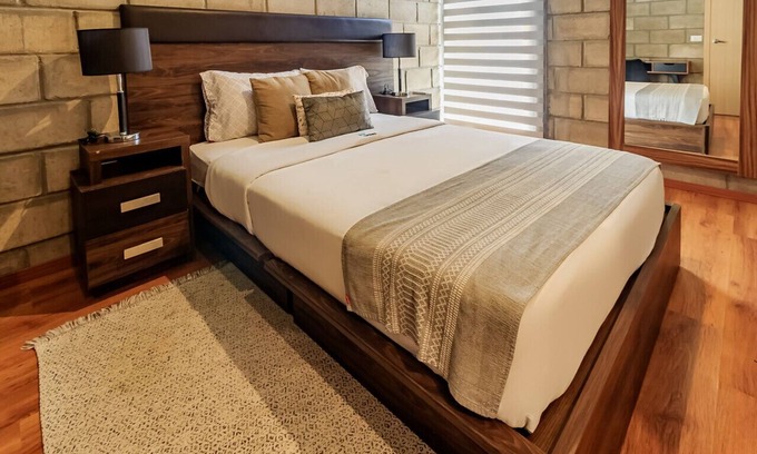 Downtown Guadalajara Apartment | Modern Design Loft w/Gym & Coworking | 2 BD | Tribu Colón