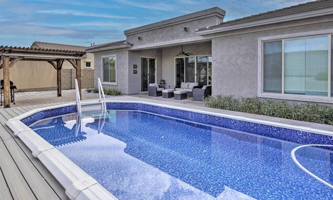 Montecito in Estrella House | Modern Estrella Mountain Home with Pool & Patio!