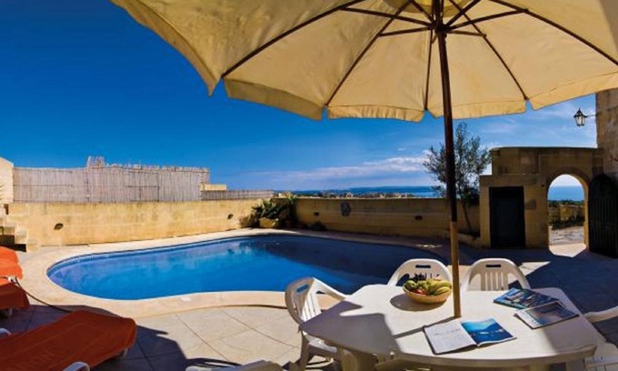 Qala House | Mounsey 2 - 4 bedrooms and a private pool with picturesque view Nadur Qala Gozo
