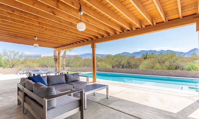 Tortolita House | Mountain-View 4BR Family Home, Pool & Outdoor Fun