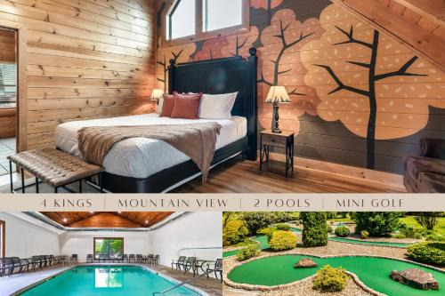 Sevierville Ski Chalet | Mountain Views & Mini Golf