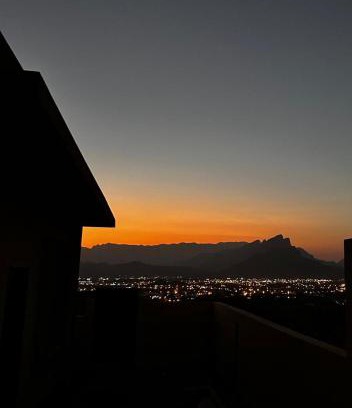 Al Hamra Ski Chalet | mountains view chale