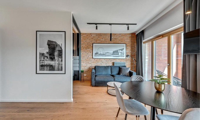 Gdansk City Center Apartment | Nadmotławie Riverside - Gym & Free Parking by Downtown Apartments