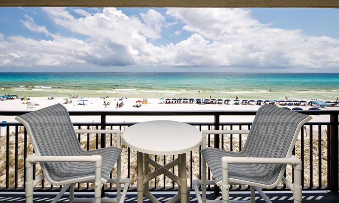 Fort Walton Beach Condo | Nautilus 1406 -Updated Gulf Front 2 Bed/2 Bath. Free Beach Service 3/1-10/31