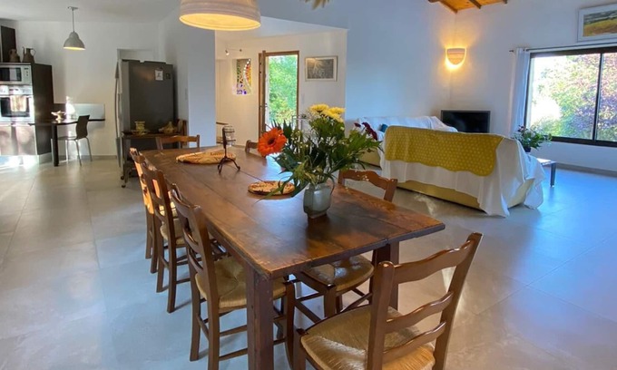 Labaume House | Near Uzès, spacious house in the heart of a quiet and green