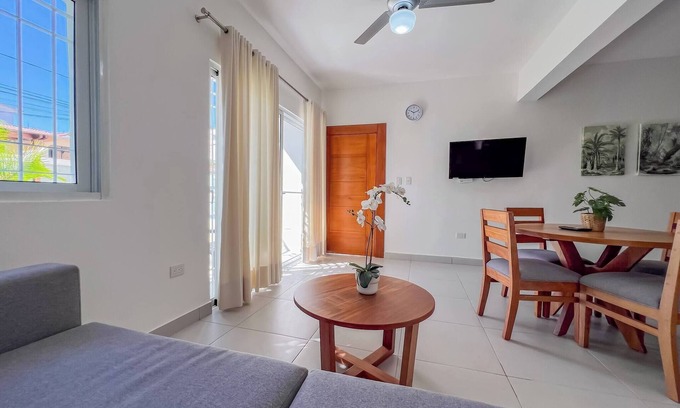 Villas Ana Maria Apartment | New 2BR APT in Sosua town, close to strip and next to supermarket