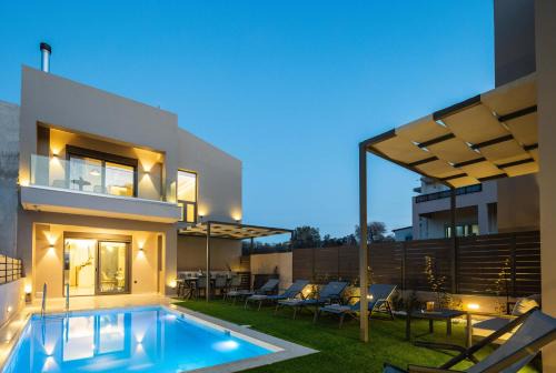 Panormos Villa | New Modern Villas with Private Pools and Walking distance to Beach