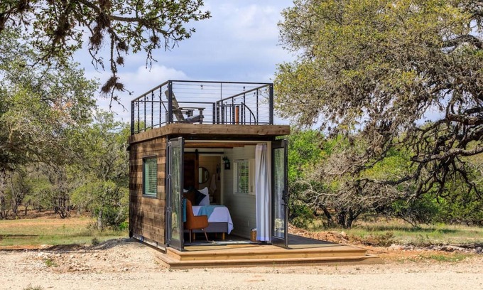 Fredericksburg House | New The Wildflower Cozy Container Home