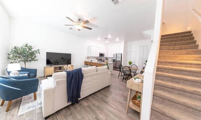 Mesa Villa | New! Townhome Hideaway w/ Popcorn Machine Sleeps 6