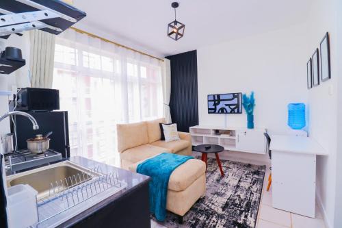 Riruta Bed & Breakfast | Ngong Road Studio, Racecourse Gardens with Free parking, Netflix &Pool, Pearl1 Luxury bnbs