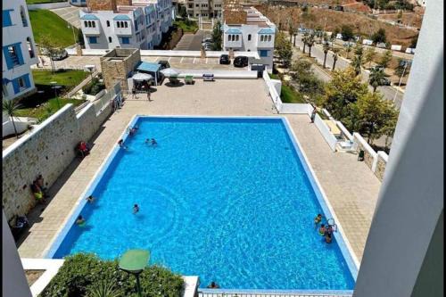 M'diq Apartment | Nice 1BR Salon Seaview Pool Mdiq Cabonegro