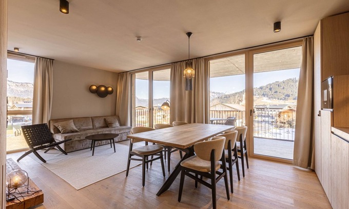 Oberndorf bei Kitzbuhel Apartment | Nice apartment with shared sauna