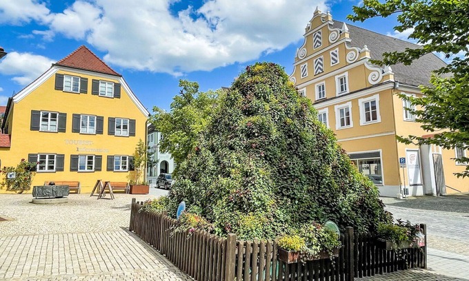 Wemding House | Nice apartment in villa for 4 people with WIFI, TV and terrace