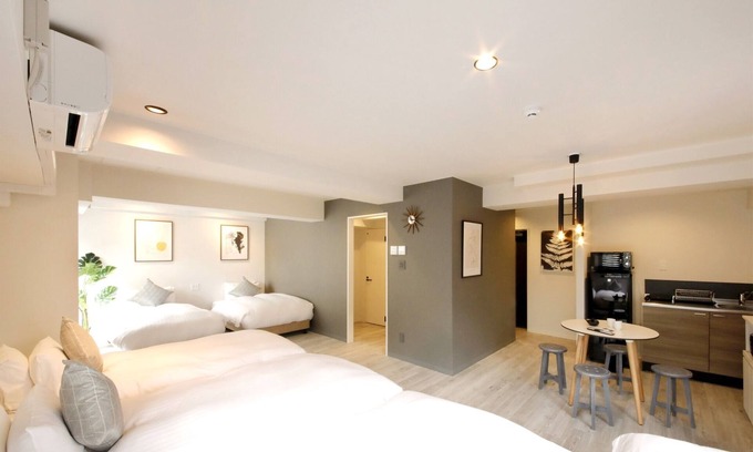 Chuo-ku Hotel | Nonsmoking Corner DX 6 beds Free WiFi/Sapporo Hokkaidō