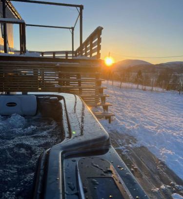 Laukeng Villa | Nordic villa with outdoor jacuzzi and Aurora Borealis view