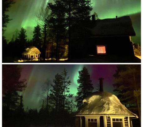 Kittila Ski Chalet | Northern Light Villa Ylläs with a Jacuzzi