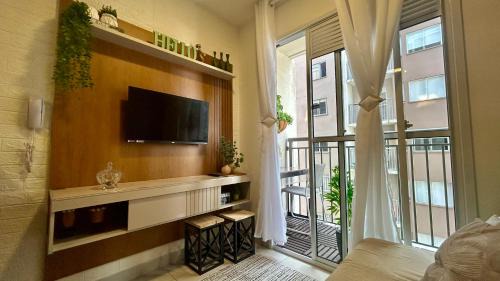 Panamby Apartment | O mais completo Studio com sacada prox Tokio Marine Hall