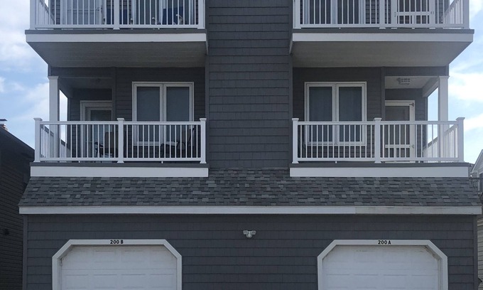 Brigantine House | Ocean and Bay Views - Less Than a Block to Each!