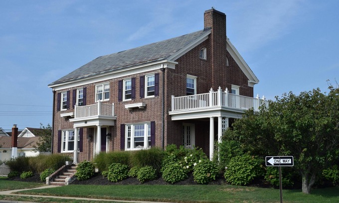 Bradley Beach House | Ocean Block: Georgian Colonial 6 BR, Sweeping Ocean/Lake Views. Pet friendly!