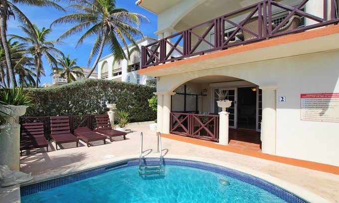 Green Garden House | Oceanfront 2-bed Apt With Pool Near Surfing - Rosalie #2 2 Bedroom Apts by Bluescape