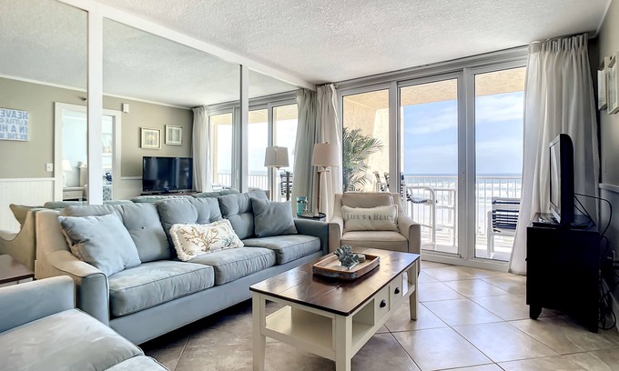 New Smyrna Beach Condo | OceanFront Condo - Beach, Pool, Steps to Flagler Ave