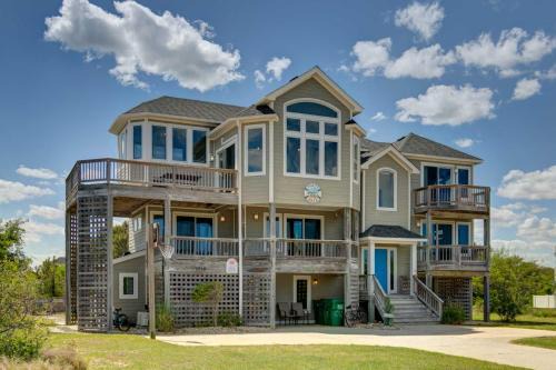Whalehead Beach House | Oceanside in Whalehead with Pool Spa Sleeps 18