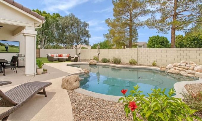 Ocotillo House | Ocotillo Oasis 4BR Heated Pool Near Golf