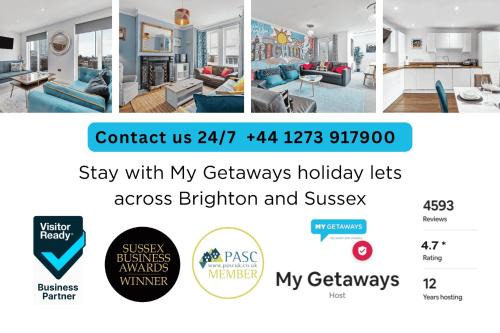 Seafront Apartment | On the Water 3 with Free Parking By My Getaways