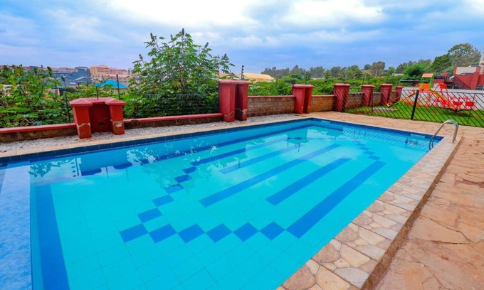 Kiambu Apartment | One bed airbnb with pool by Omuts