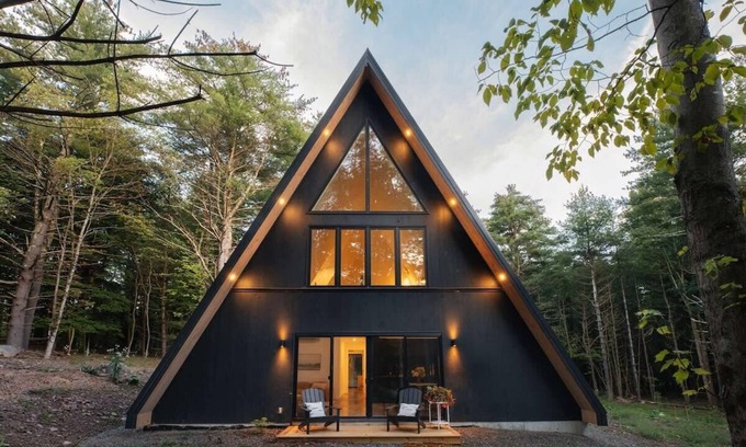 Round Top Cabin | Onyx A Frame - Secluded Mountain Escape