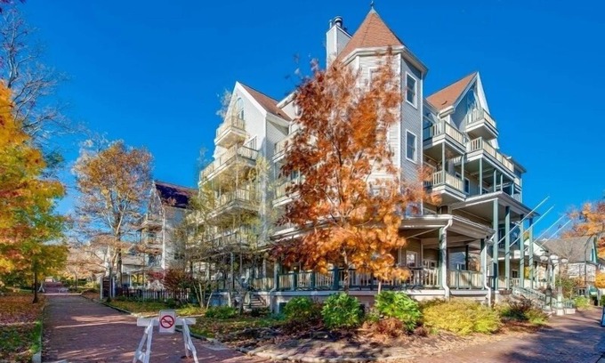 Chautauqua Condo | Originally built in Chautauqua Institution in 1890, the original St. Elmo Hotel building was torn down and rebuilt as a residential condominium. It now offers the convenience of an elevator;