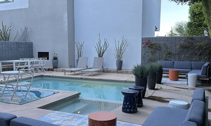 Baristo Condo | Palm Springs Desert Oasis With Private Pool/Spa