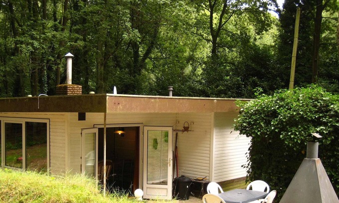 Dilsen-Stokkem Ski Chalet | Peacefully situated chalet surrounded by woods