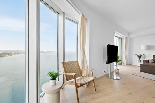 Aarhus C Apartment | Penthouse suite on 35th floor
