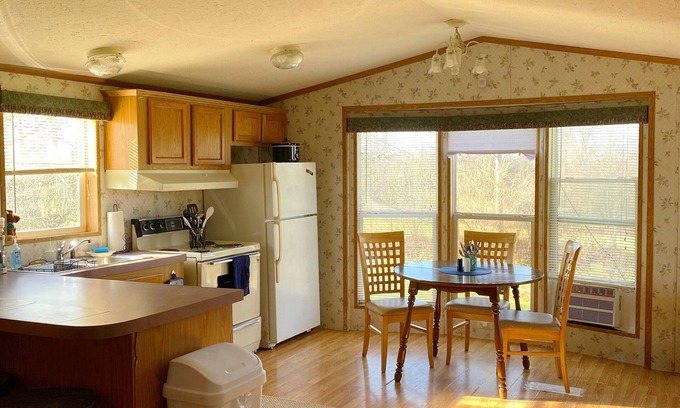 Point Pleasant House | Perfect for a contractor on temporary assignment. Private country setting.