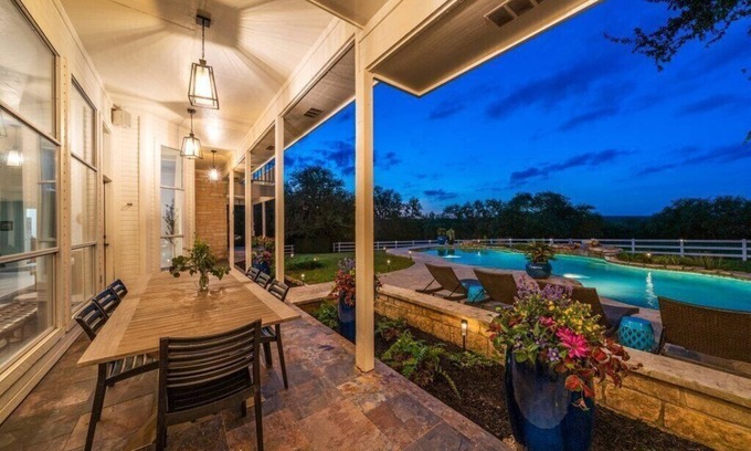 San Marcos House | Pickett Place at Twelve K Ranch: Sleeps 14 + Pool, Arcade on 25 Private acres!