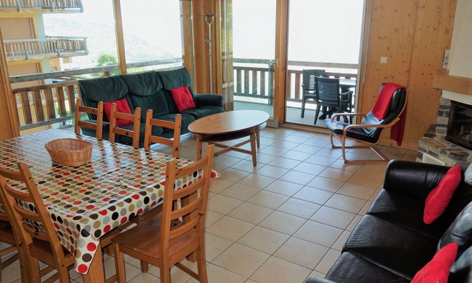 Veysonnaz Apartment | Plein Ciel VA 033 - MOUNTAIN apartment 8 pers