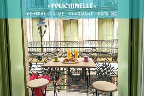 Pezenas Apartment | Polichinelle Hyper Centre - Wifi - Balcon & Parking Proche